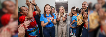 Notícia: Em Concórdia do Pará, governadora Hana Ghassan entrega 30ª creche do programa que prioriza educação infantil no Estado